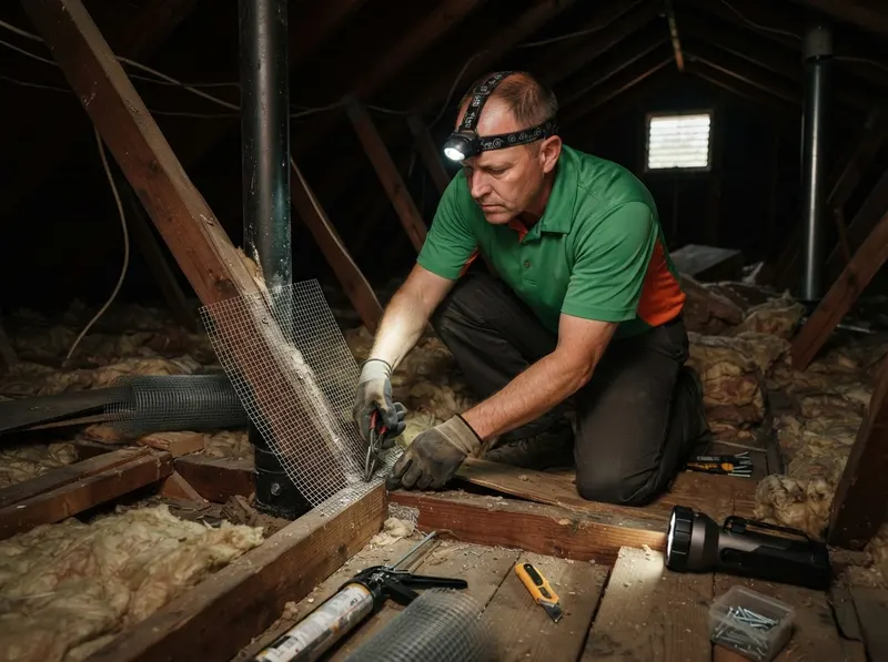 Non-Toxic Attic Rodent Exclusion in Riverside, CA