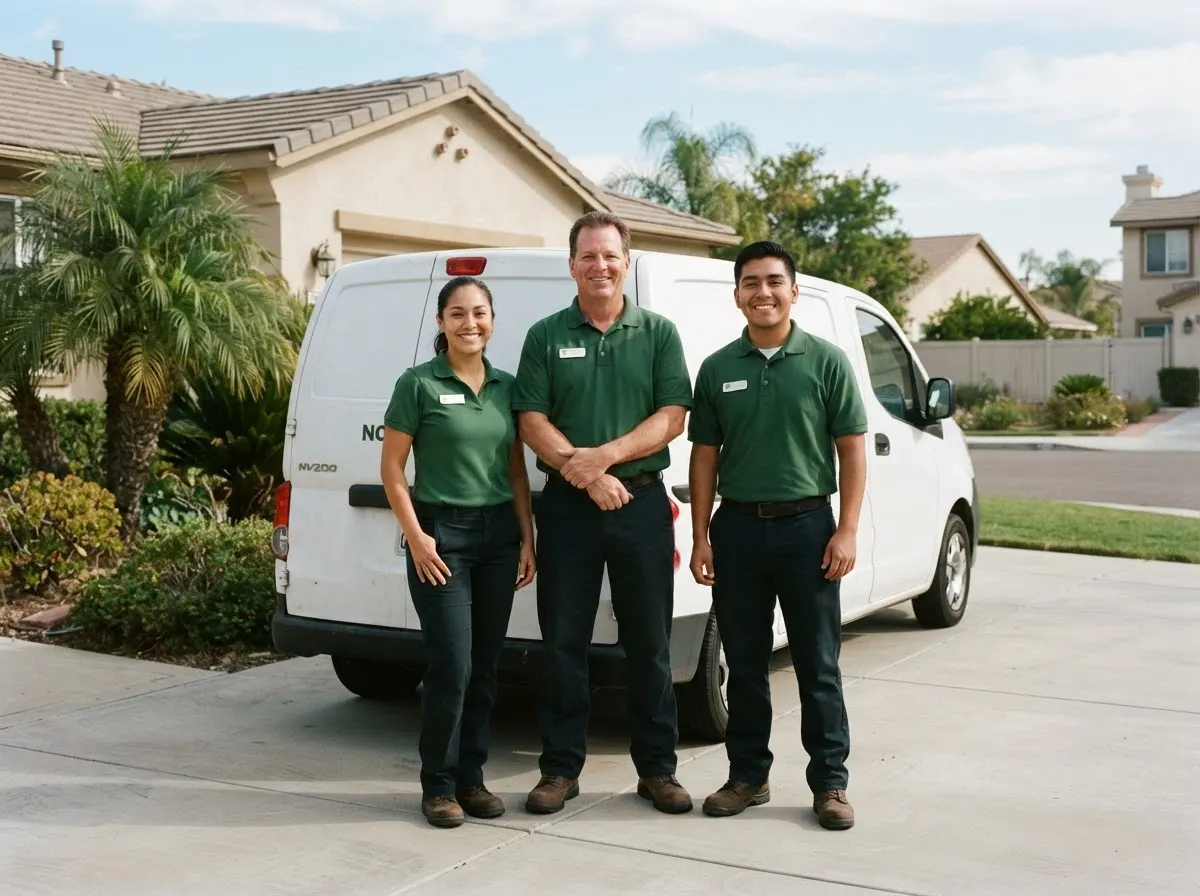 SafeHome Pest Services pest control sevice team in Riverside, CA